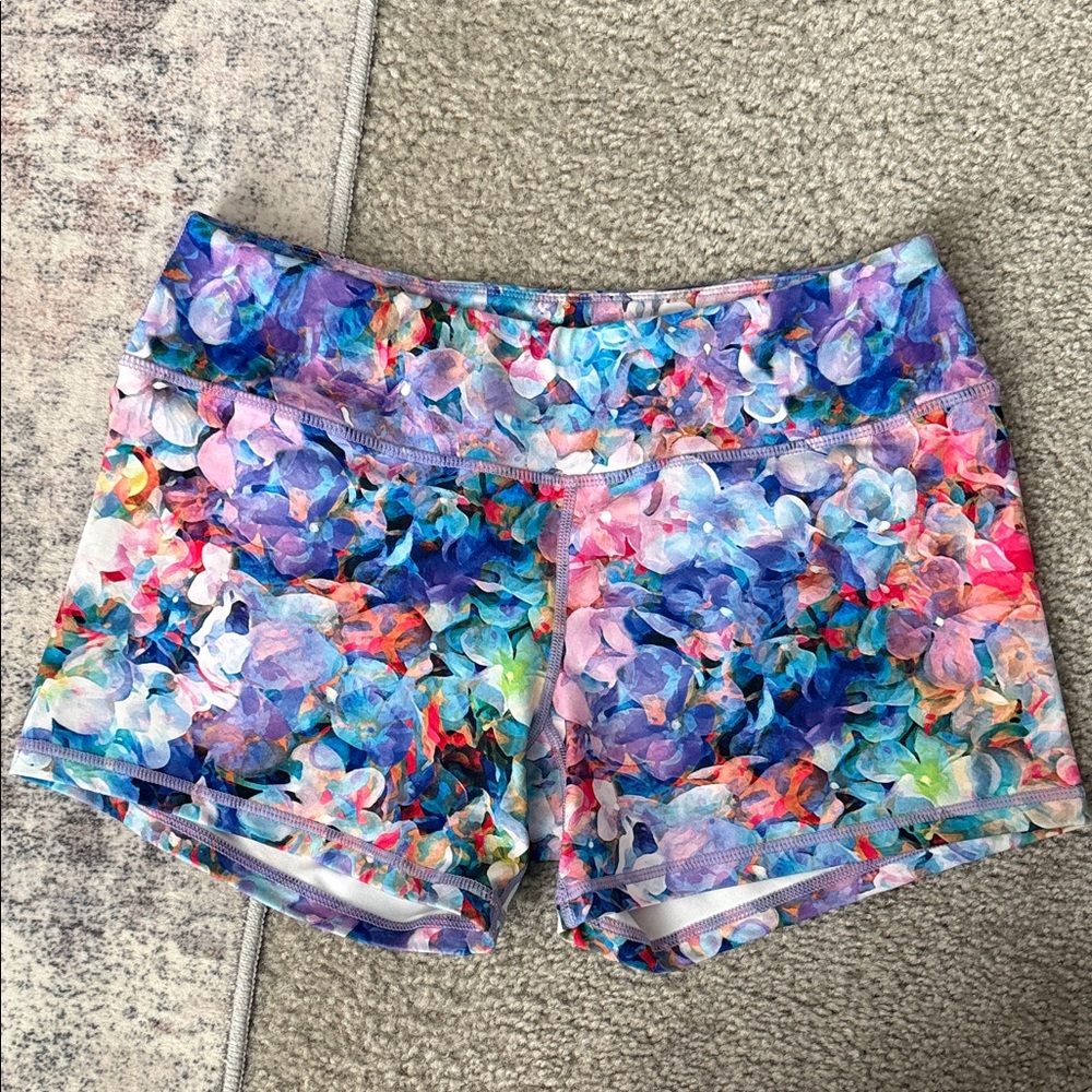 Born Primitive Colorful Floral Women's Athletic Shorts